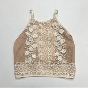 Angie Bauer Este Bralette Ivory Lace